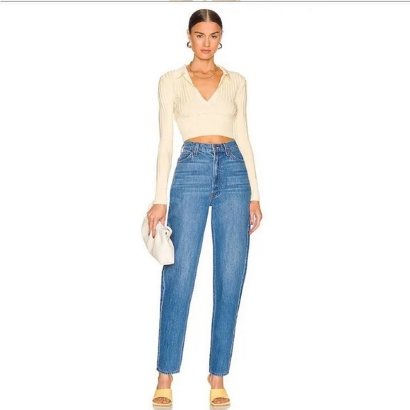 NEW, MOTHER Snacks! High Waisted Twizzy Skimp Jeans - Delicious Memories, Sz 27 - Picture 1 of 11